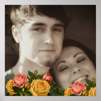 Rozen Uw Poster voor het bruiloft van de Foto