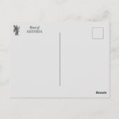 Rozen van ASSYRIA Briefkaart (Achterkant)