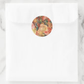 Rozen van Auguste Renoir Ronde Sticker (Tas)