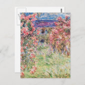 Rozen van Claude Monet Briefkaart (Voorkant / Achterkant)