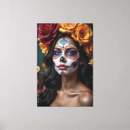 Rozen van de doden canvas afdruk