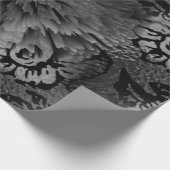 Rozen van de Grauwe Waterverf Cadeaupapier (Hoek)