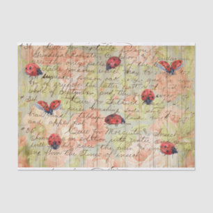  Rozen van de lente en de ontkoppeling van Lady Bu Tissuepapier