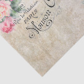 Rozen van de Roze Waterverf van Parijs Weefselpap Tissuepapier (Detail)