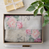 Rozen van de Roze Waterverf van Parijs Weefselpap Tissuepapier (Geschenk)