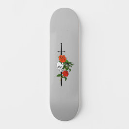 Rozen van de schedel en het zwaard Schatbord Skateboard