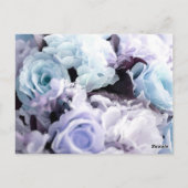 Rozen van de waterverf 26 briefkaart (Achterkant)