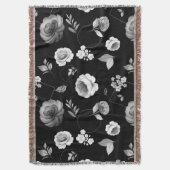 Rozen van de waterverf 33 deken (Voorkant Verticaal)