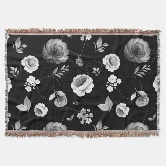 Rozen van de waterverf 33 deken (Voorkant)