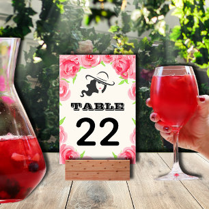 Rozen van de Waterverf van de grote Pet Derby Part Kaart