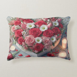 "Rozen van Elegance Pillow - Floral Beauty Accent Kussen