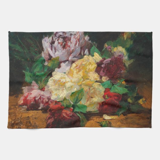  Rozen van Georges Jeannin Theedoek (Horizontaal)