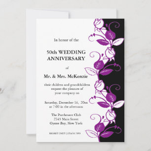 Rozen van Jubilea (Paars) Kaart