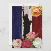 Rozen van juli op de vierde dag Kaart (Achterkant)