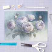 Rozen van kool in Vase-decoupage Paper Tissuepapier (Craft)