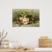 Rozen van Margaretha Roosenboom Poster (Keuken)