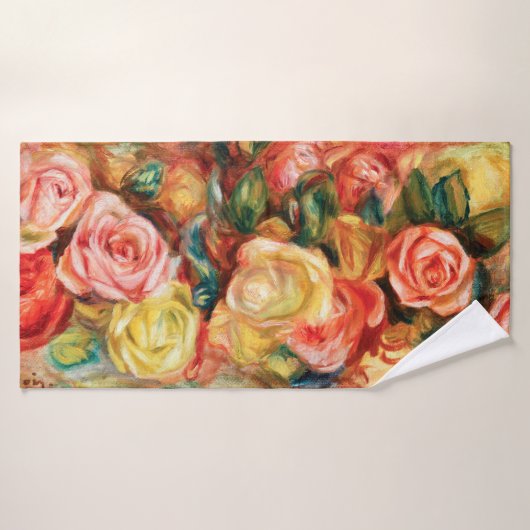 Rozen van Pierre Auguste Renoir Badhanddoek (Badhanddoek)