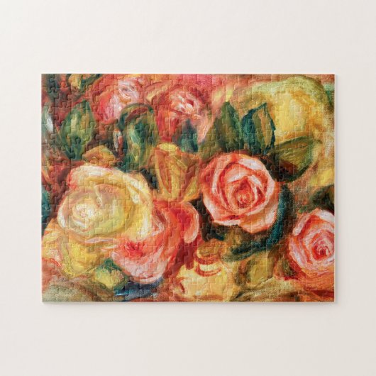 Rozen van Pierre Auguste Renoir Legpuzzel (Horizontaal)