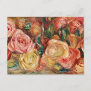 Rozen van Renoir Impressionist Painting Briefkaart