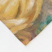 Rozen van Renoir Impressionist Painting Fleece Deken (Hoek)