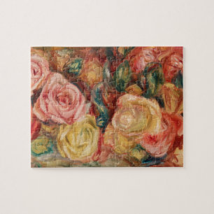 Rozen van Renoir Impressionist Painting Legpuzzel