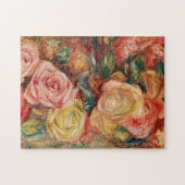 Rozen van Renoir Impressionist Painting Legpuzzel (Horizontaal)