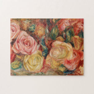 Rozen van Renoir Impressionist Painting Legpuzzel