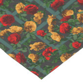 Rozen van rode gele elegant korte tafelloper (Hoek)