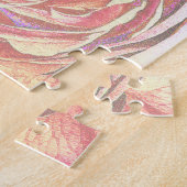 Rozen van thee uit de tuin legpuzzel (Zijkant)