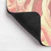 Rozen van thee uit de tuin muismat (Hoek)