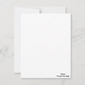 Rozen van Vincent Van Gogh Bedankkaart (Achterkant)