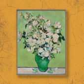 Rozen van Vincent Van Gogh Groene Fine Art Print