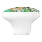 Rozen van Vincent van Gogh Keramische Knop (Zijkant)