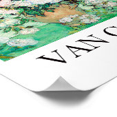 Rozen van Vincent van Gogh Poster (Hoek)