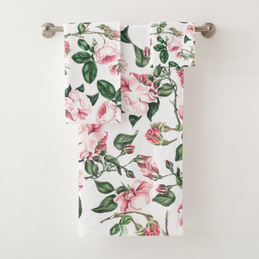  Rozen van vuilnisbakken Bad Handdoek (Insitu)