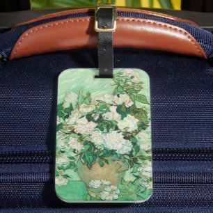 Rozen Vincent van Gogh Bagagelabel