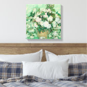 Rozen - Vincent van Gogh Canvas Afdruk (Insitu (Slaapkamer))