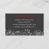 Rozen Visitekaartje (Achterkant)