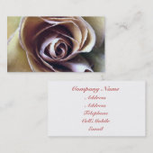 ROZEN VISITEKAARTJE (Voorkant / Achterkant)