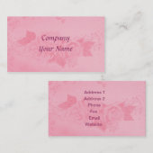 Rozen Visitekaartje (Voorkant / Achterkant)