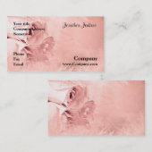 Rozen Visitekaartje (Voorkant / Achterkant)