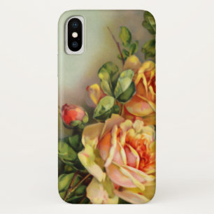  Rozen voor goud en Blush iPhone X Hoesje