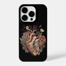 Rozen voor haar Anatomical Heart Phone Case