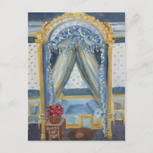 Rozen voor Josephine: Fontainebleau Chateau Briefkaart