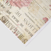 Rozen voor krantenpapier tissuepapier (Detail)