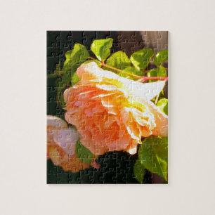 Rozen voor landdoorsnede legpuzzel