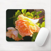 Rozen voor landdoorsnede muismat (Met muis)
