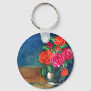 Rozen voor mijn liefde sleutelhanger