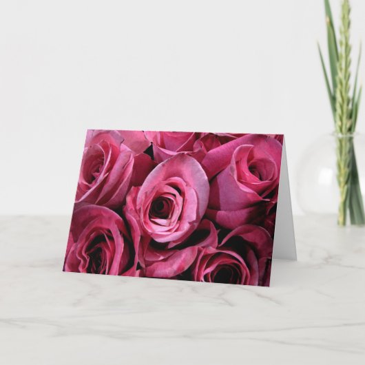 Rozen voor Moederdag Kaart (Voorkant)