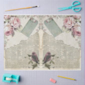 Rozen voor ontwerp 23 van de Ontkoppelde Reeksen Tissuepapier (Craft)